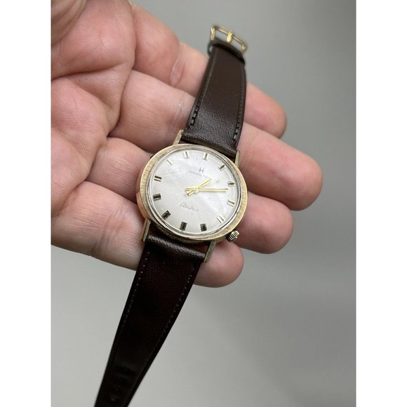 Parts Or Restore Vintage Hamilton Electric Oval Case - Picture 7 of 14